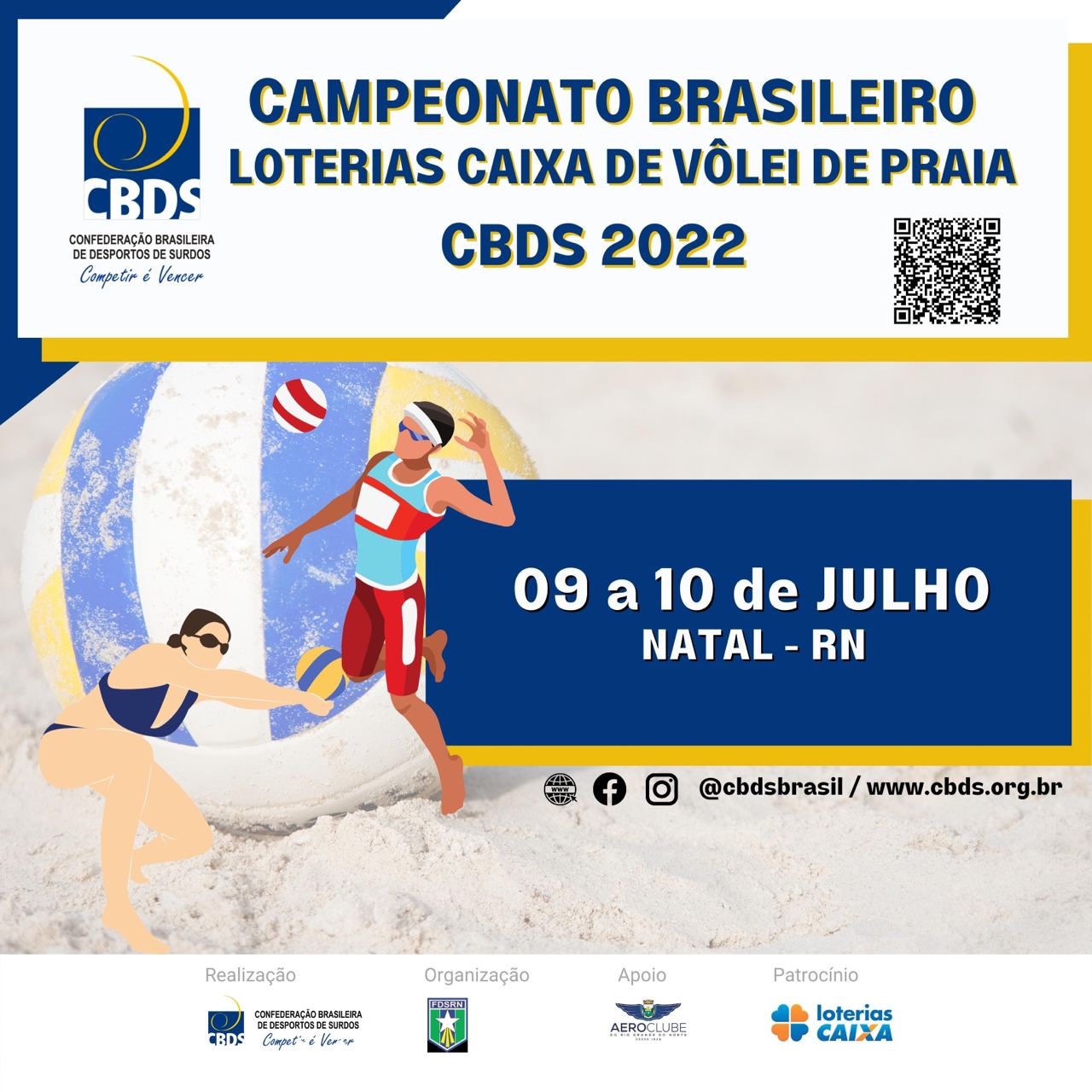 Campeonato Brasileiro Loterias Caixa de Vôlei de Praia - RN