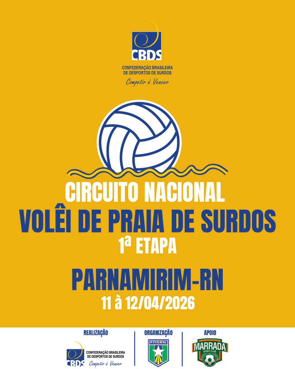 Circuito Nacional de Vôlei de Praia - 1ª Etapa