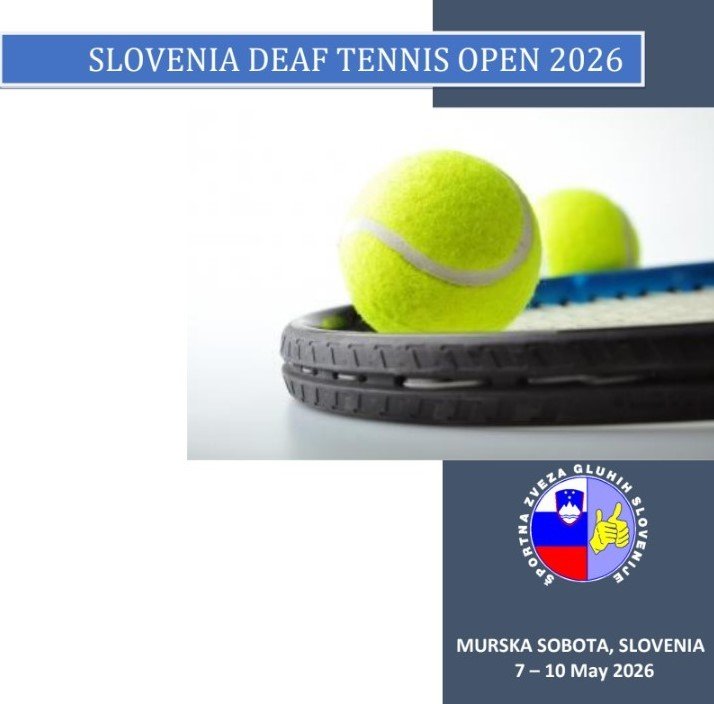 Aberto de Tênis para Surdos da Eslovênia 2026 (Slovenia Deaf Tennis Open 2026)