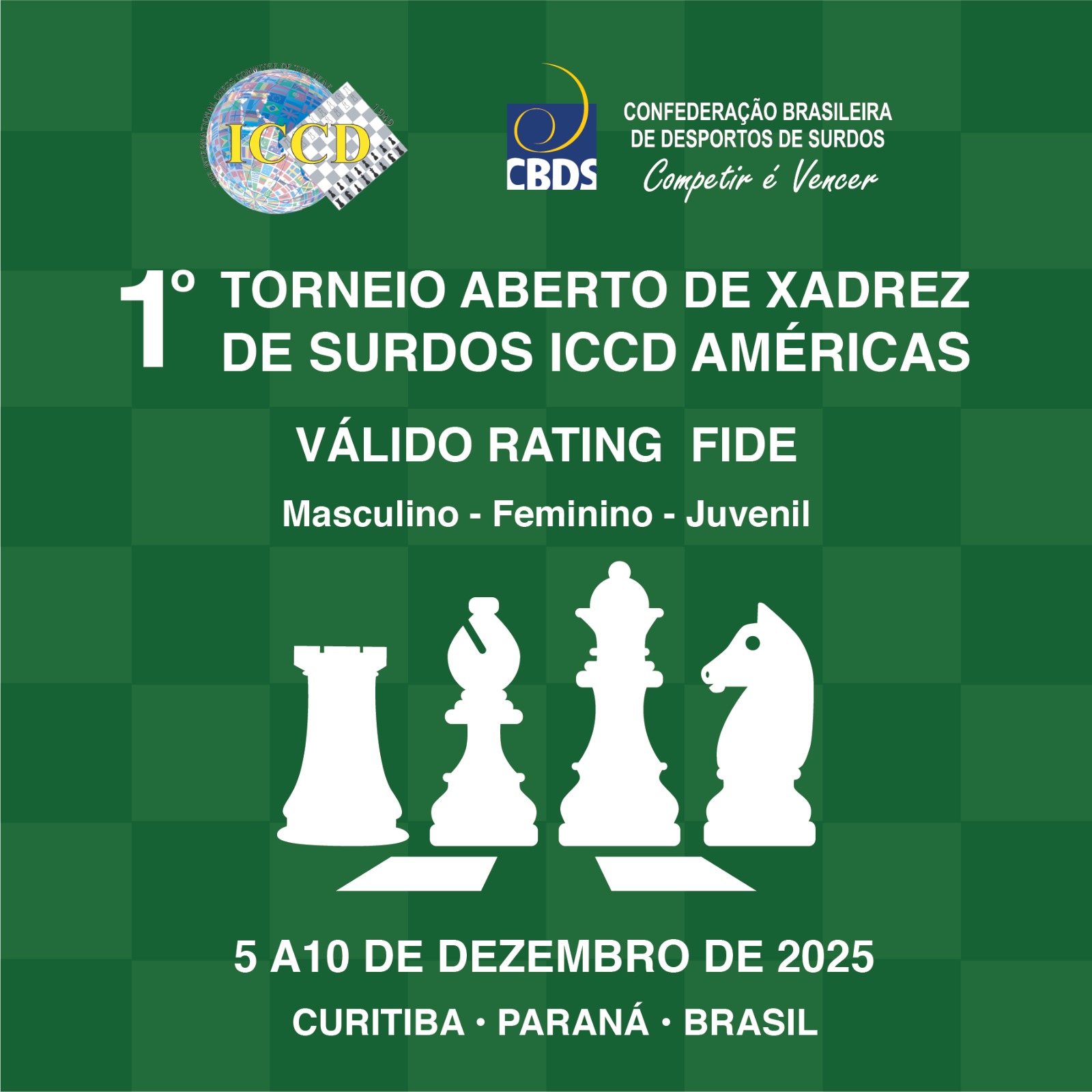 1º Torneio Aberto de Xadrez de Surdos ICCD da América