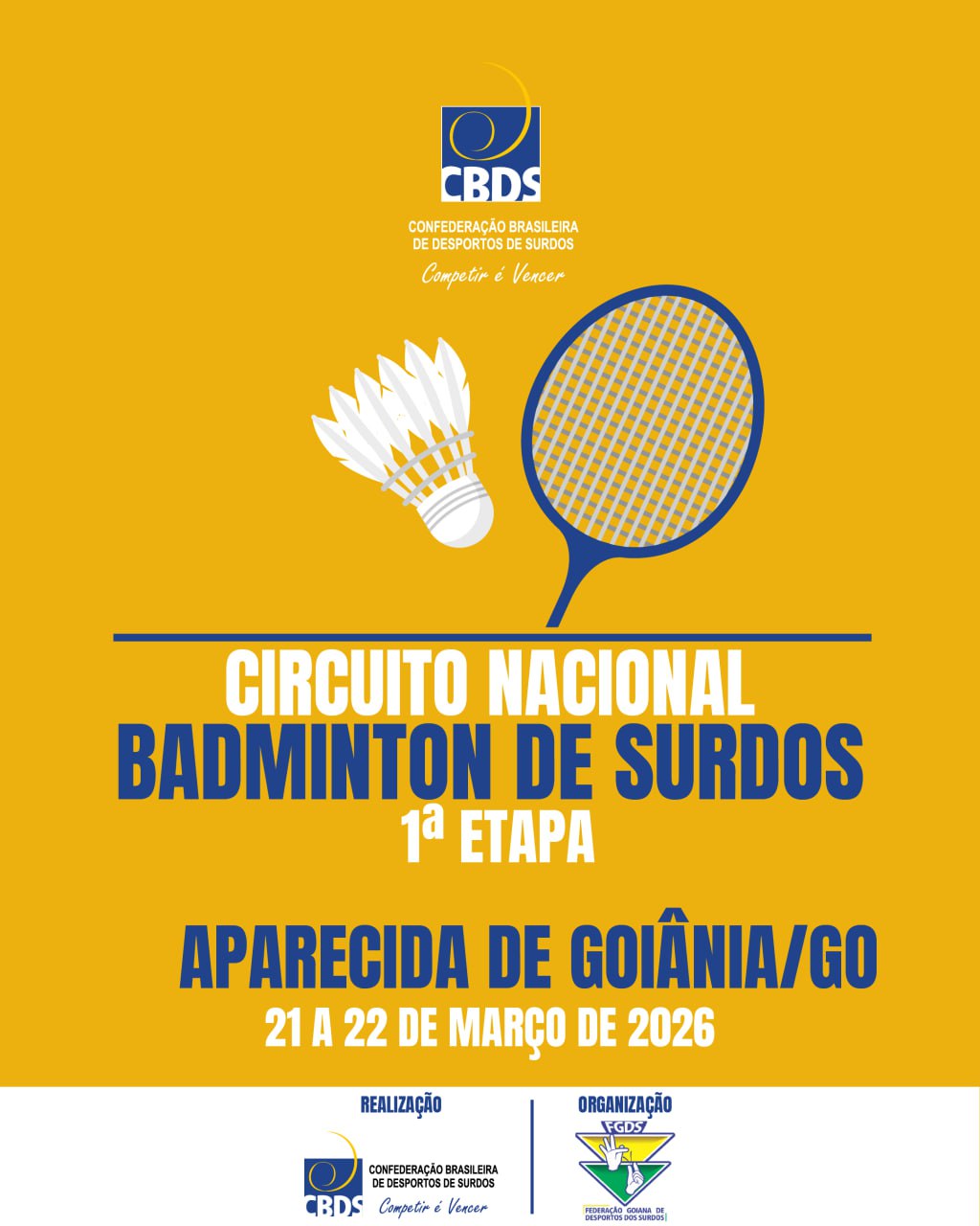 Circuito Nacional de Badminton - 1ª Etapa