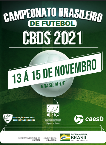 CBDS promove Campeonato Brasileiro de Futebol