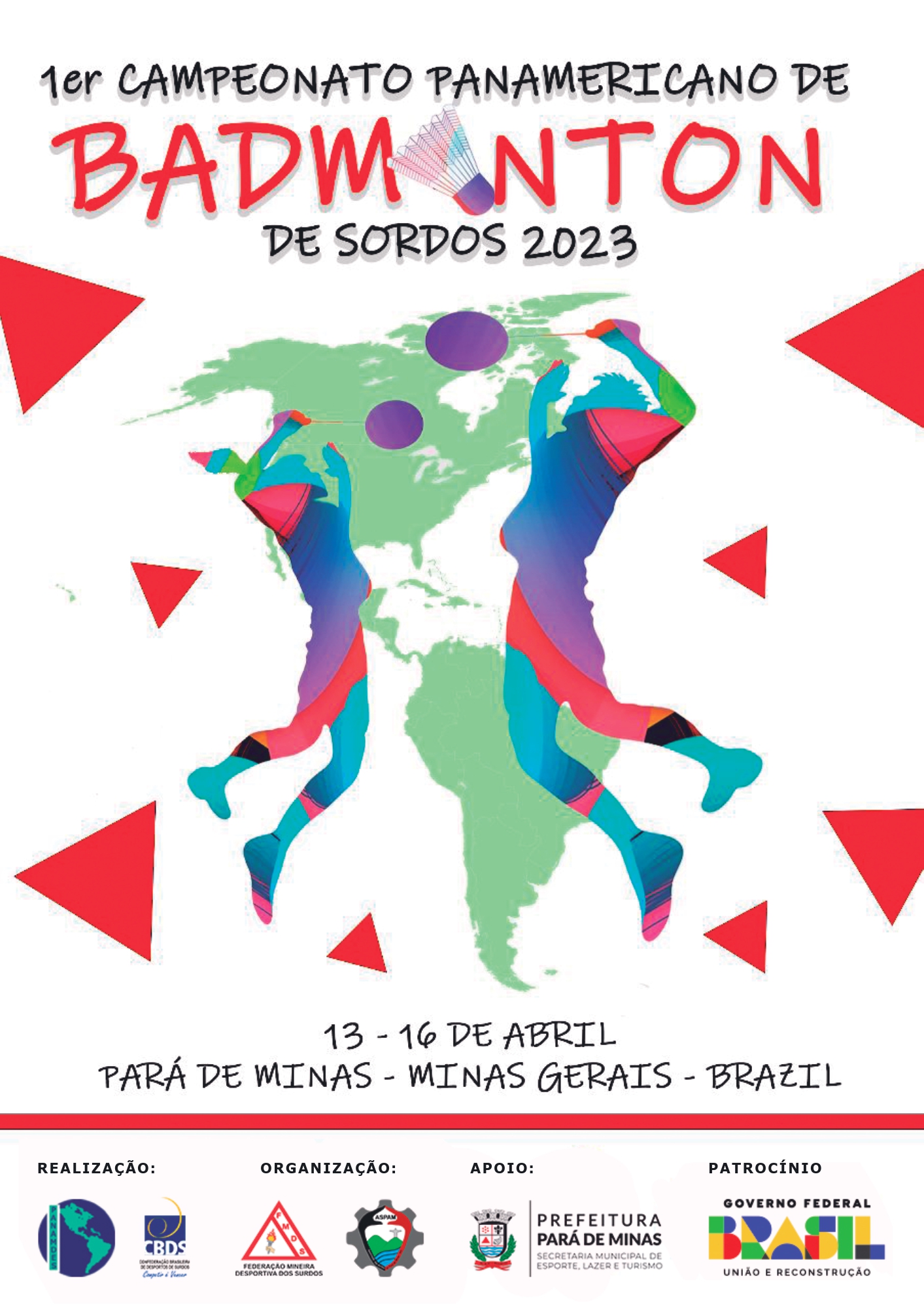 1º Campeonato Panamericano de Badminton de Surdos 2023