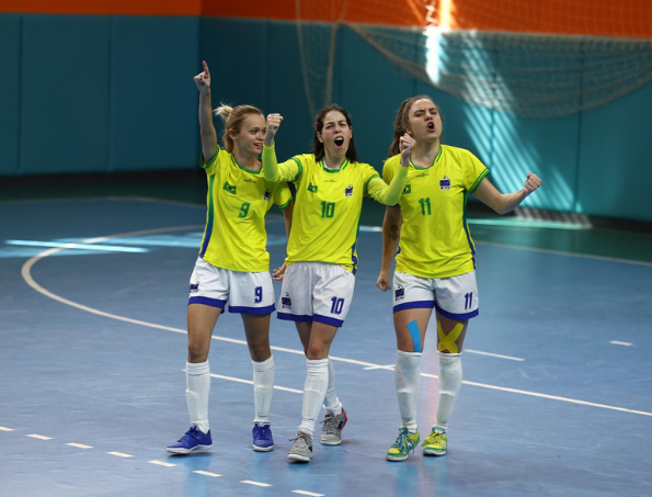 Seleção Brasileira Feminina de Futsal de Surdas  segue invicta na 20ª Winter Deaflympics
